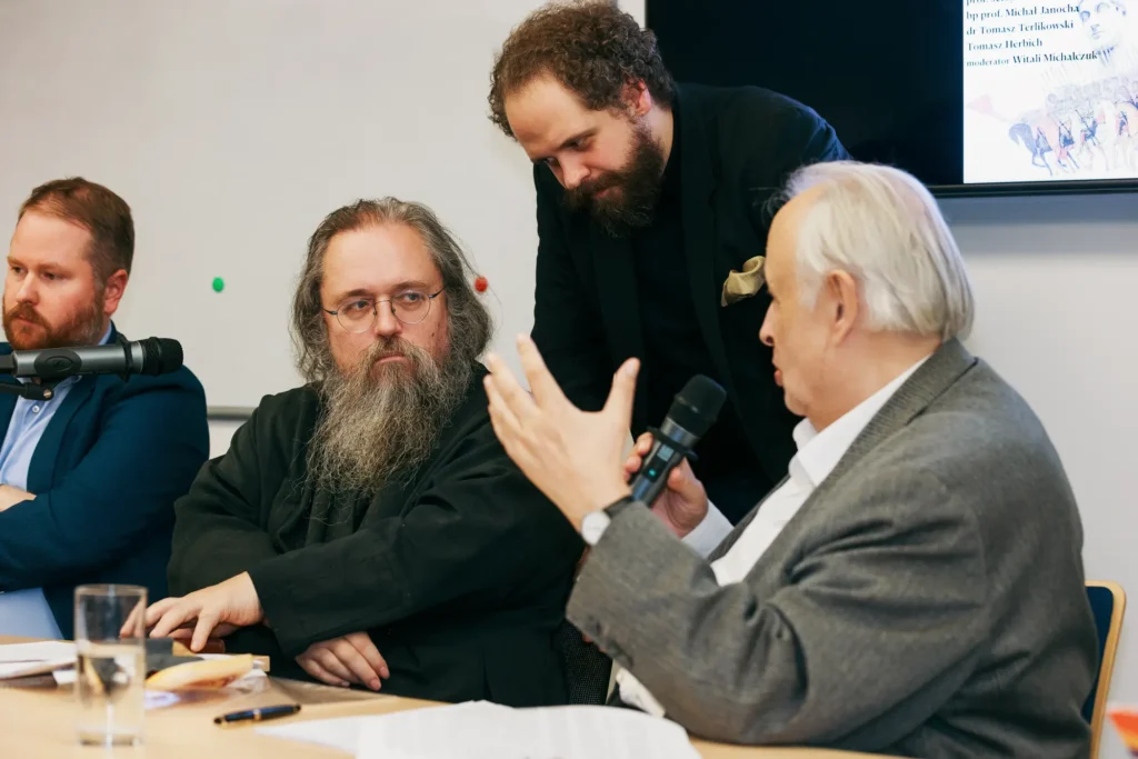 Andrey Kuraev, Debata naukowa – Uniwersytet Warszawski, fotografia eventowa - Studio Kreatywna Sesja, Warszawa